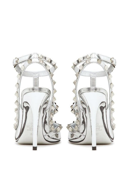 Valentino Garavani Rockstud Mirror-Effect Pumps Size 37