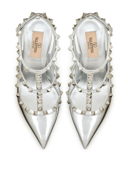 Valentino Garavani Rockstud Mirror-Effect Pumps Size 37